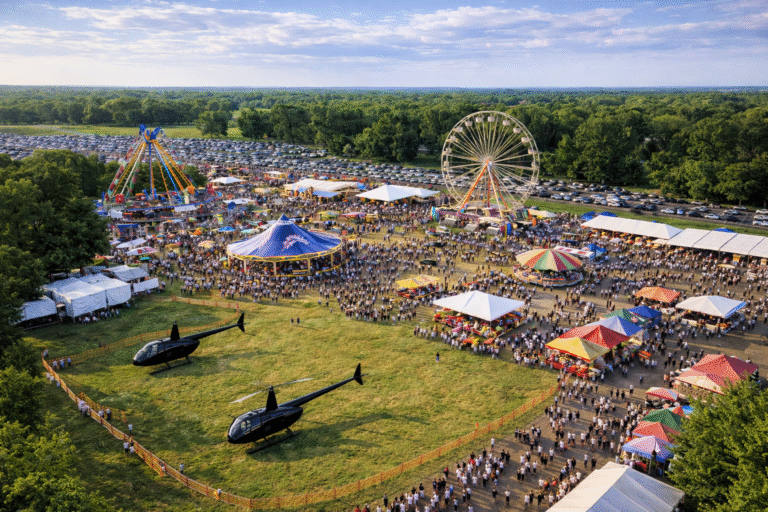 Helicopter Rides for Fairs and Events - Blue Hill Helicopters